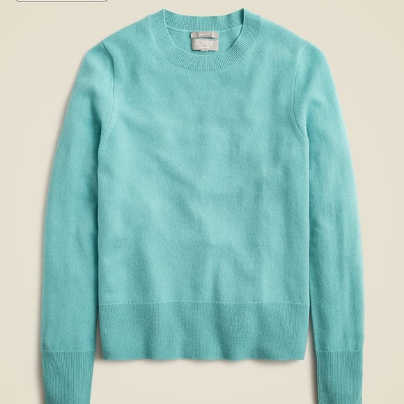 J. Crew Cashmere classic-fit crewneck sweater Item BA400 - Picture 2 of 5